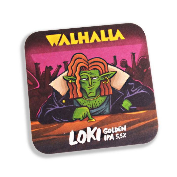 Bierviltje Walhalla - Loki
